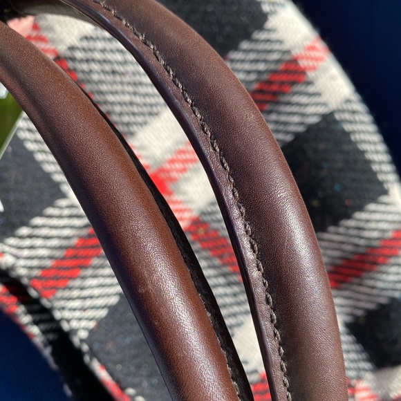 ♥️ ♠️ Kate Spade Shon Ruby Park Plaid Hobo Bag - Picture 15 of 16